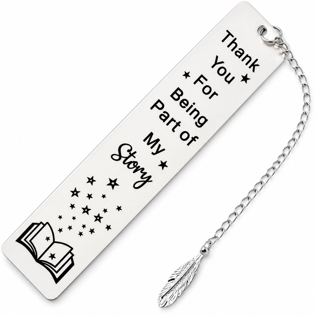 Nina’s Giftshop® Boekenlegger Metaal – “I Like My Books Spicy & My Coffee Icy” – Grappige Bladwijzer – Cadeau voor Boekenliefhebber – Spicy Book Cadeau – Koffie Cadeau