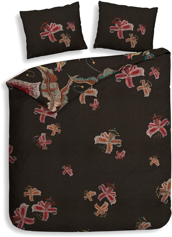 Heckettlane Dekbedovertrek Katoen Satijn Zia - Multi - 100% Katoen-Satijn - Dekbedovertrek 200x200/220cm - Tweepersoons - Santa Fe van Merkloos — afbeelding 5