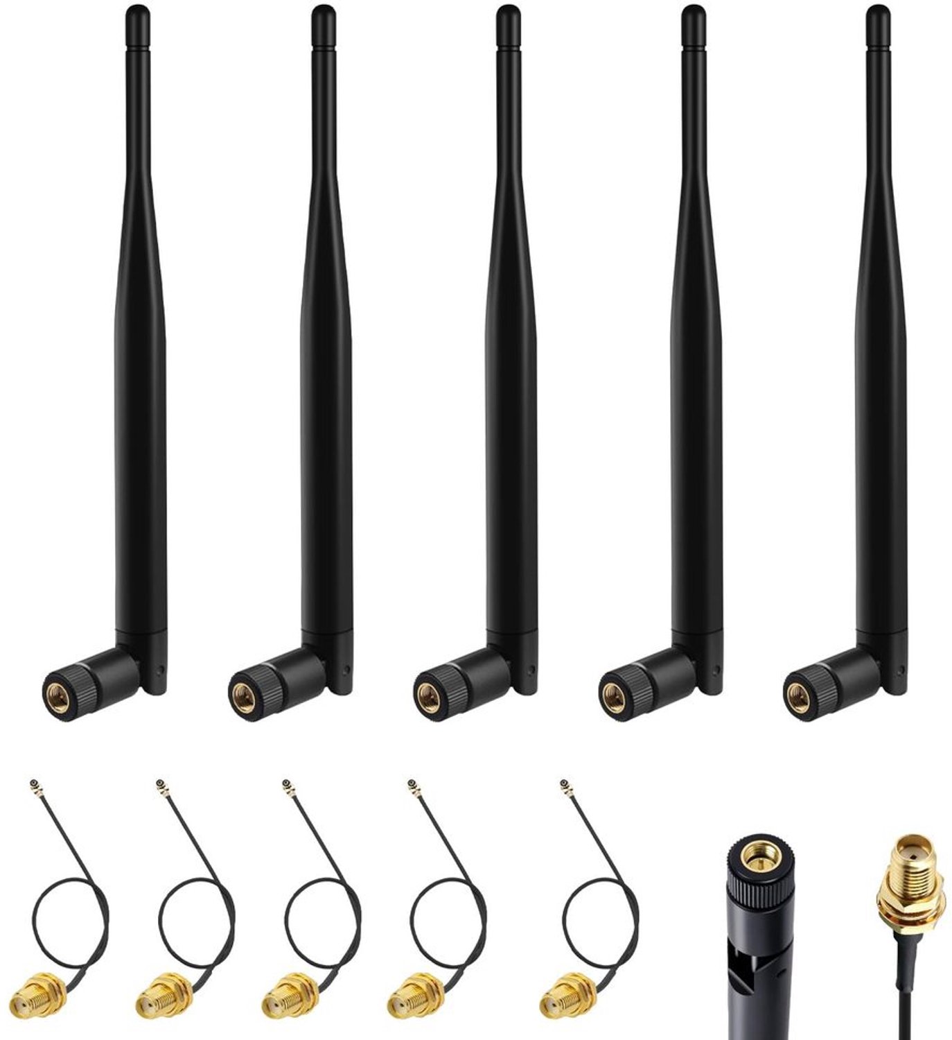 5 Stuks LoRa Antenne 868 MHz voor IoT-toepassingen