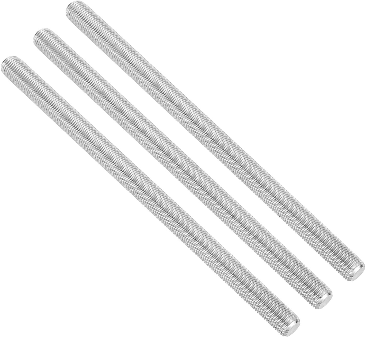 Schroefdraadstang 200 mm - 1/4-20 UNC - 304 roestvrij staal - ideaal voor verankeringen - 3 stuks - ServiceTopper