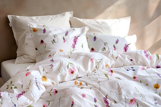 Zohome Dekbedovertrek Rosella - Multi - Bloemen - Dekbedovertrek 240x200/220 cm - 100% Microvezel - Lits-Jumeaux Dekbedovertrek van Merkloos — afbeelding 4