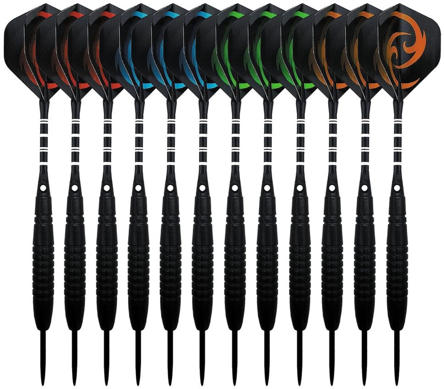 Professionele Darts Set van 12 Stuks met Stalen Pijlen