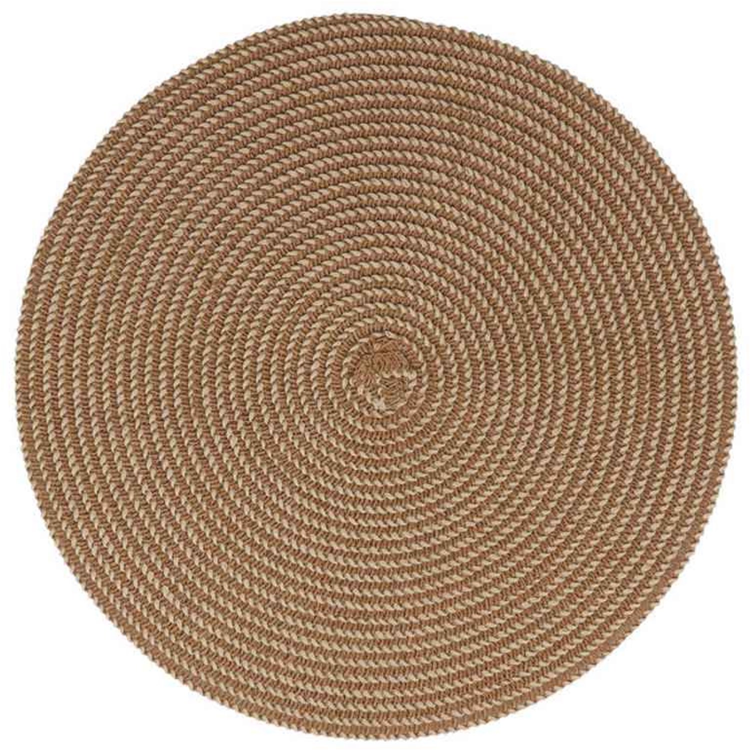 Fameilleur placemat 36cm geweven beige Tabletop set van 4 - onderlegger voor de tafel, voor ontbijt, lunch en diner, servies voor thuis, restaurant en horeca, mooi als cadeau