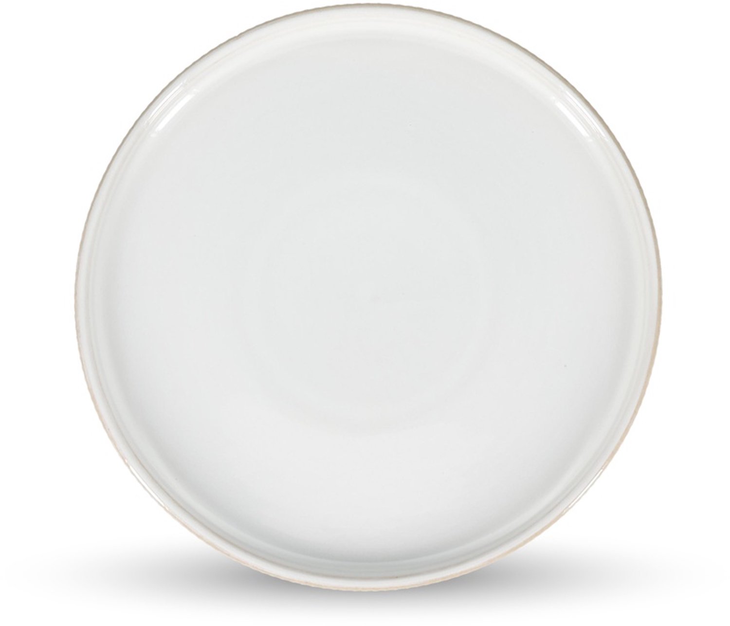 Fameilleur plat bord 20,5xH2cm beige Silva set van 4 - stenen eetbord en dinerbord, voor ontbijt, lunch, diner en hoofdgerecht, vaatwasser- en magnetronbestendig, voedselveilig, servies voor thuis, restaurant en horeca, mooi als cadeau