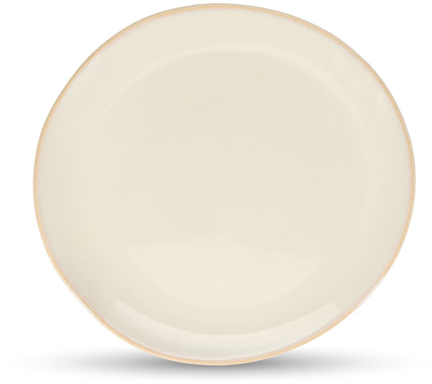 Fameilleur plat bord 26cm zandkleur Saudade set van 2 - porseleinen eetbord en dinerbord, voor ontbijt, lunch, diner en hoofdgerecht, vaatwasser- en magnetronbestendig, voedselveilig, servies voor thuis, restaurant en horeca, mooi als cadeau