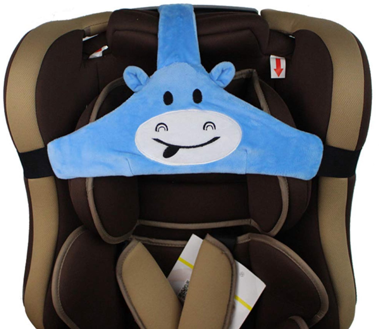 Babyautostoeltje met Verstelbare Hoofdband en Hoofdsteunhouder Blauw
