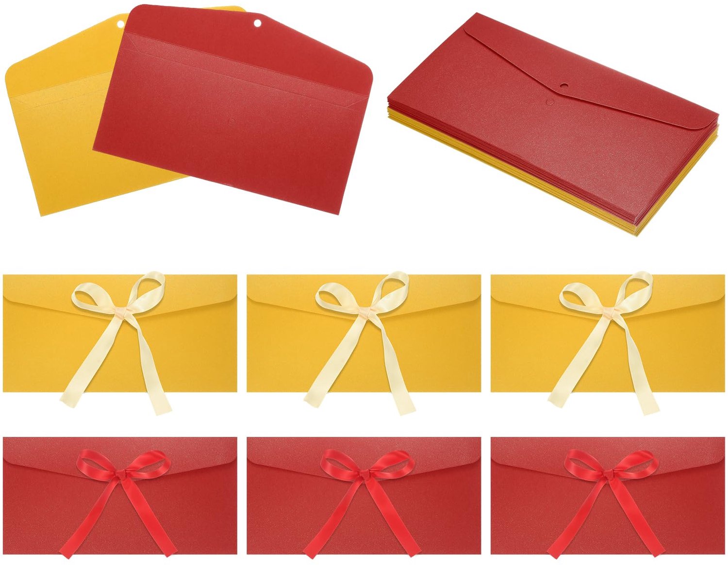 Set van 20 Vintage Bedankkaarten met Enveloppen
