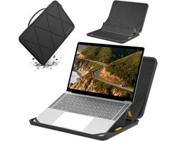 Stevige 14 inch Laptoptas met schokbestendige voering