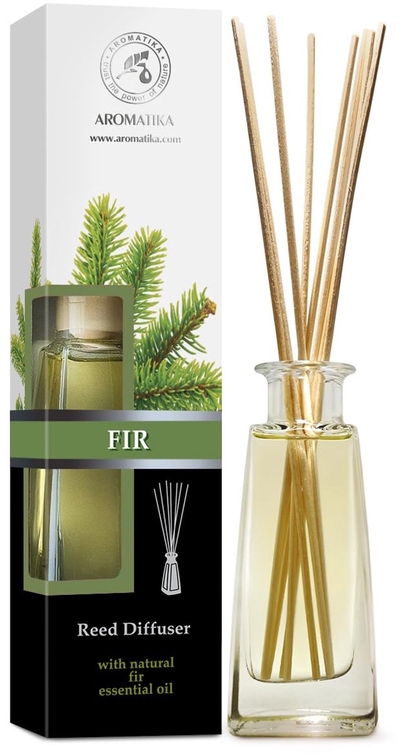 Geurstokjes met Natuurlijke Essentiële Olie Dennennaalden 100ml