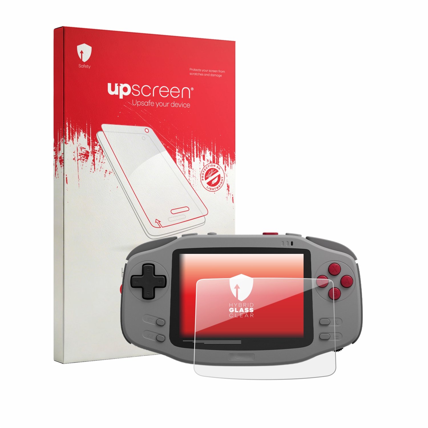 upscreen - Screenprotector voor AYANEO KONKR Pocket Advance - Folie Beschermfolie Beschermglas transparant
