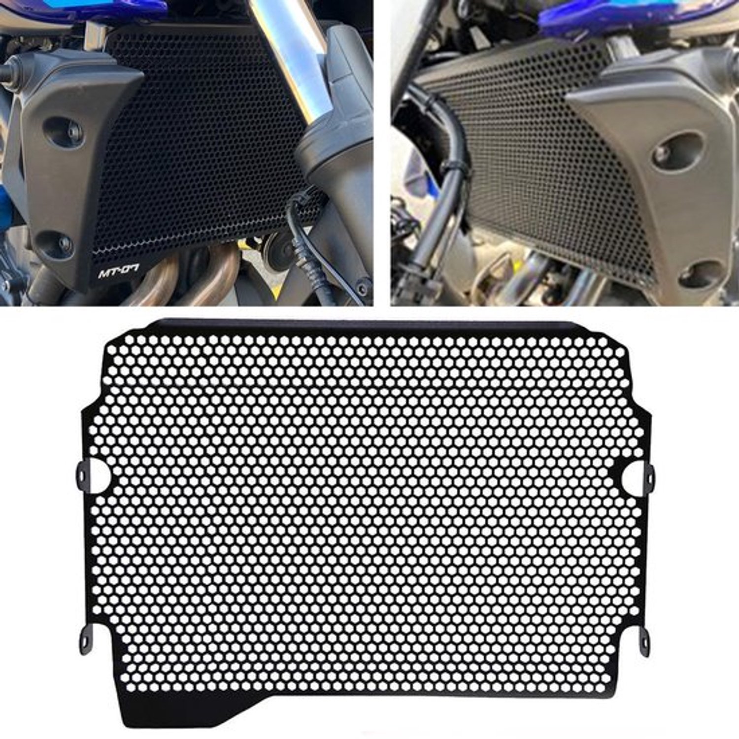 Beschermrooster voor radiateur, motorfietsaccessoires voor MT-07 MT07 2018-2024, FZ 07 FZ07 2018-2020, YZF-R7 2022-2024