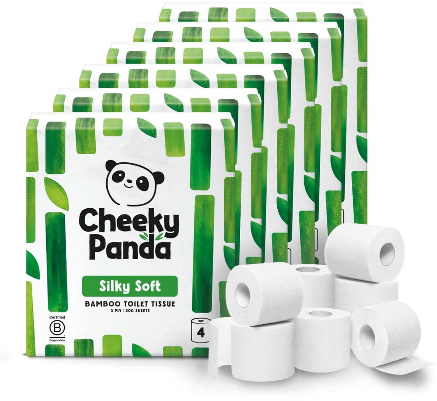 Bamboe Toiletpapier - 24 Rollen - 3-laags