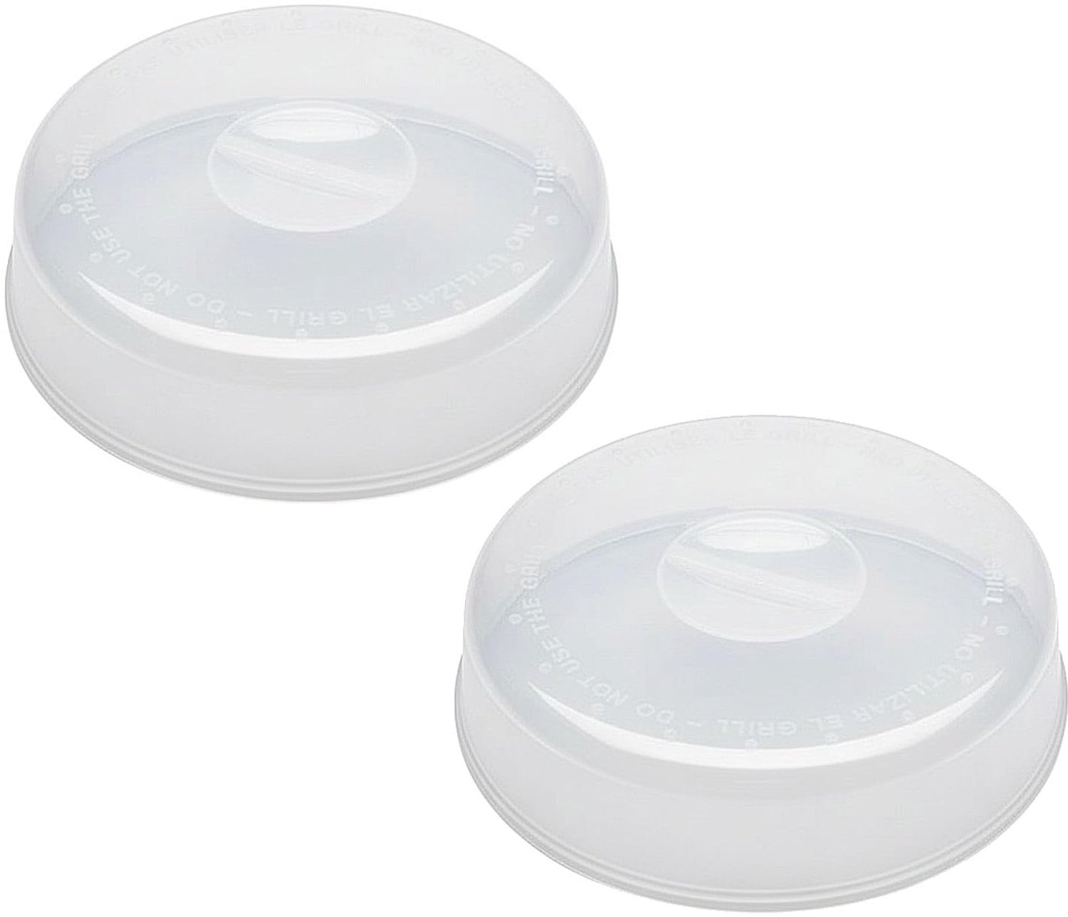 Set van 2 Magnetronlids van BPA-vrij Plastic