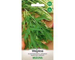 Mizuna Zaad 2g - Japanse Mosterdsla voor de Tuin