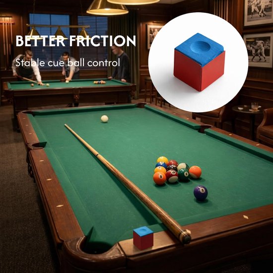 8 Stuks Biljartkrijt voor Cue Sticks — afbeelding 4