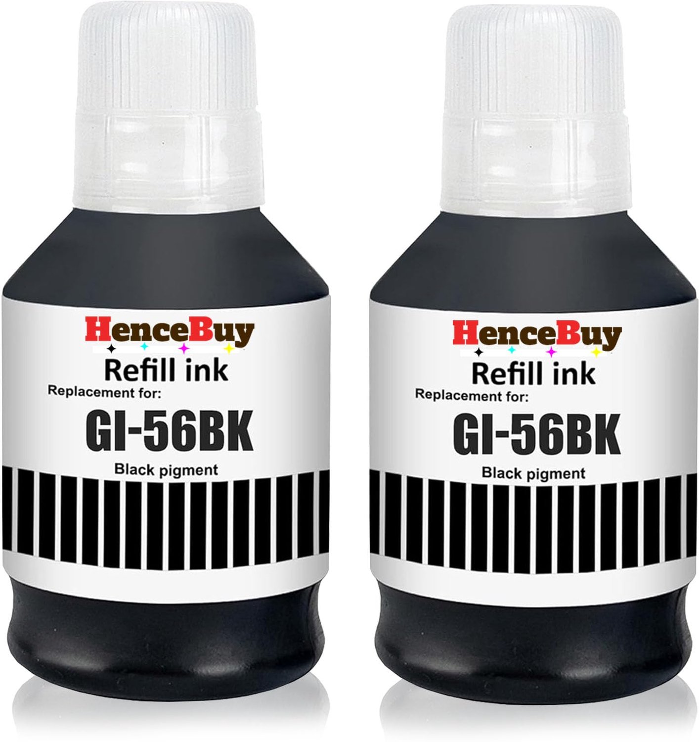 Inktfles Zwart voor Canon Printers - 2x170ml