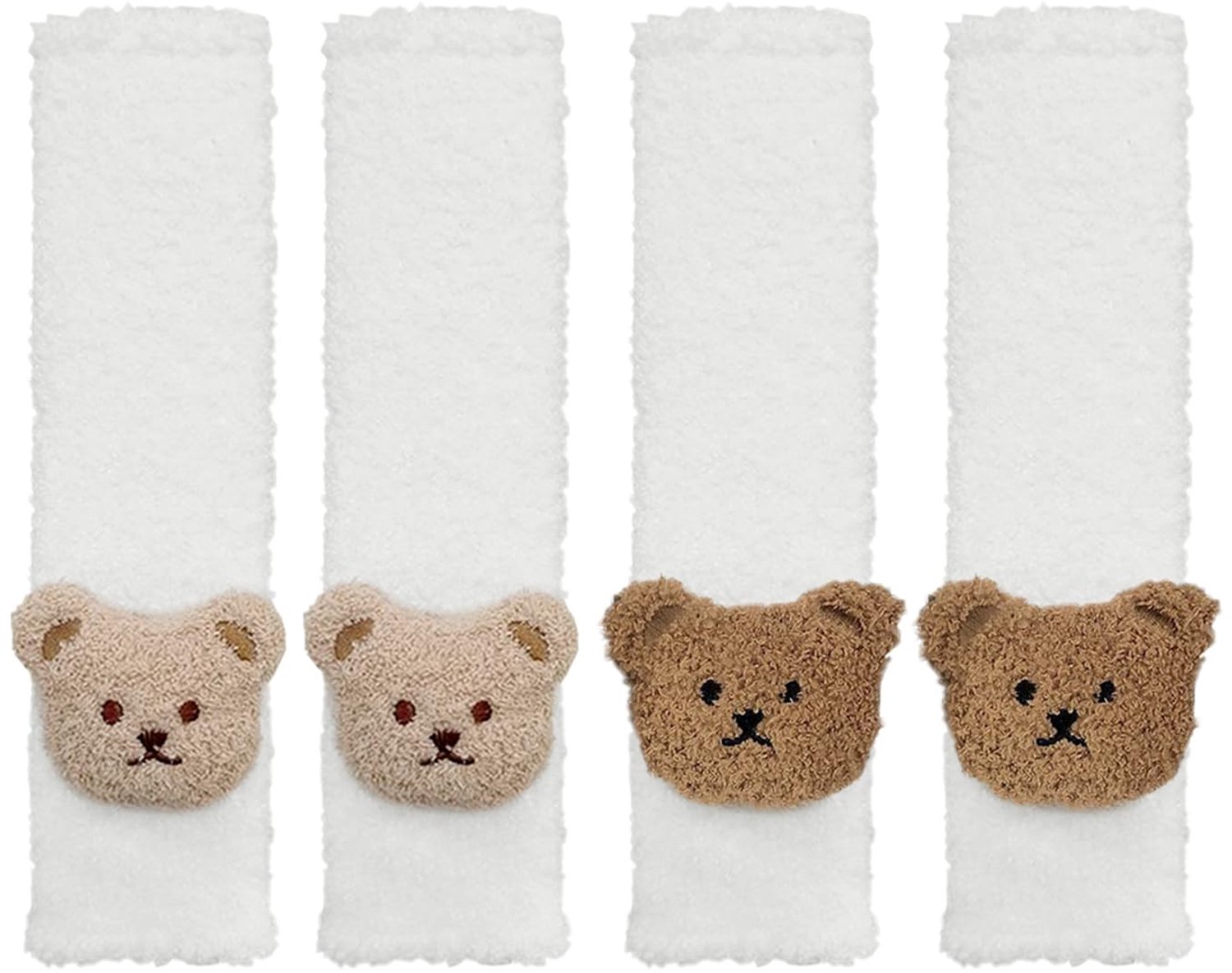 Set van 4 Autogordel Schouderbeschermers - Witte Decoratie