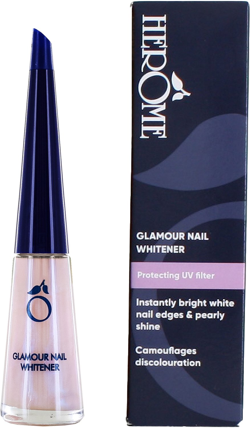 Bol.com Herome Nagelverheldering Glamour - Glamour Nail Whitener - met een Parelmoerglans - Camoufleert Doffe of Verkleurde Nage... aanbieding