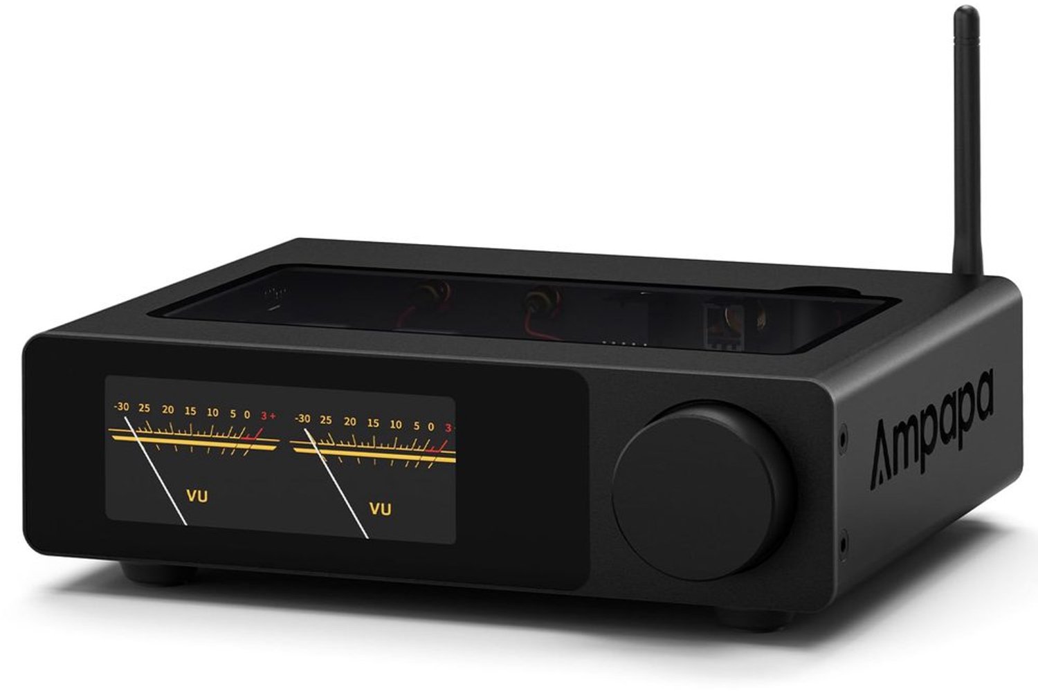 HiFi 2-Kanaals Bluetooth Versterker met Digital VU Meter