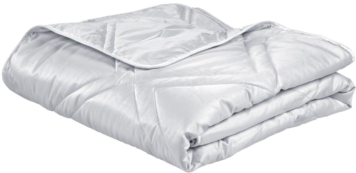 Sleepling 135 x 200 cm Kameelhaar dekbed | Licht zomerdekbed met natuurhaar | Made in Germany | Tijk van katoen | Wit