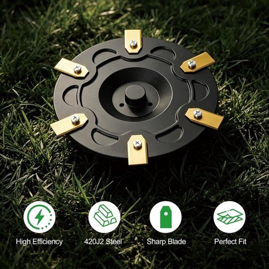 i105E reservemesjes, messenplaat en schroeven - geschikt voor Segway Navimow i105E, i108E, i110N, i205 AWD, i208 AWD robotmaaier - reserveonderdelen - i205 AWD messenschijf, accessoires — afbeelding 2