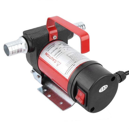Elektrische brandstoftransmissiepomp, 12 V, 40 L/min, draagbare brandstofpomp voor zelfaanzuigende auto, elektrische pomp — afbeelding 5