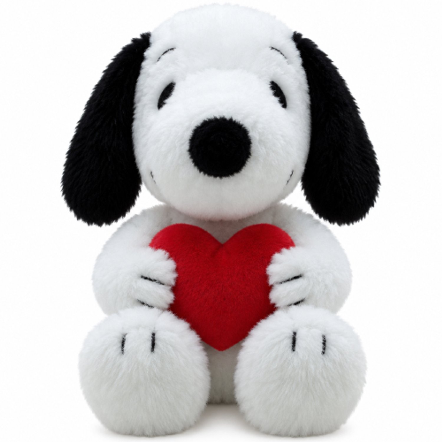 Snoopy Peanuts met Hart Pluche Knuffel 23 cm - Valentijnsdag Knuffels - Liefde Cadeau voor Haar - Love Plush Toy - Ik hou van jou - I Love You - Snoopy Hond met Hartje