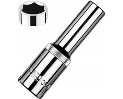 Lange 1/4" dopsleutel 5.5 mm, chroom-vanadium staal
