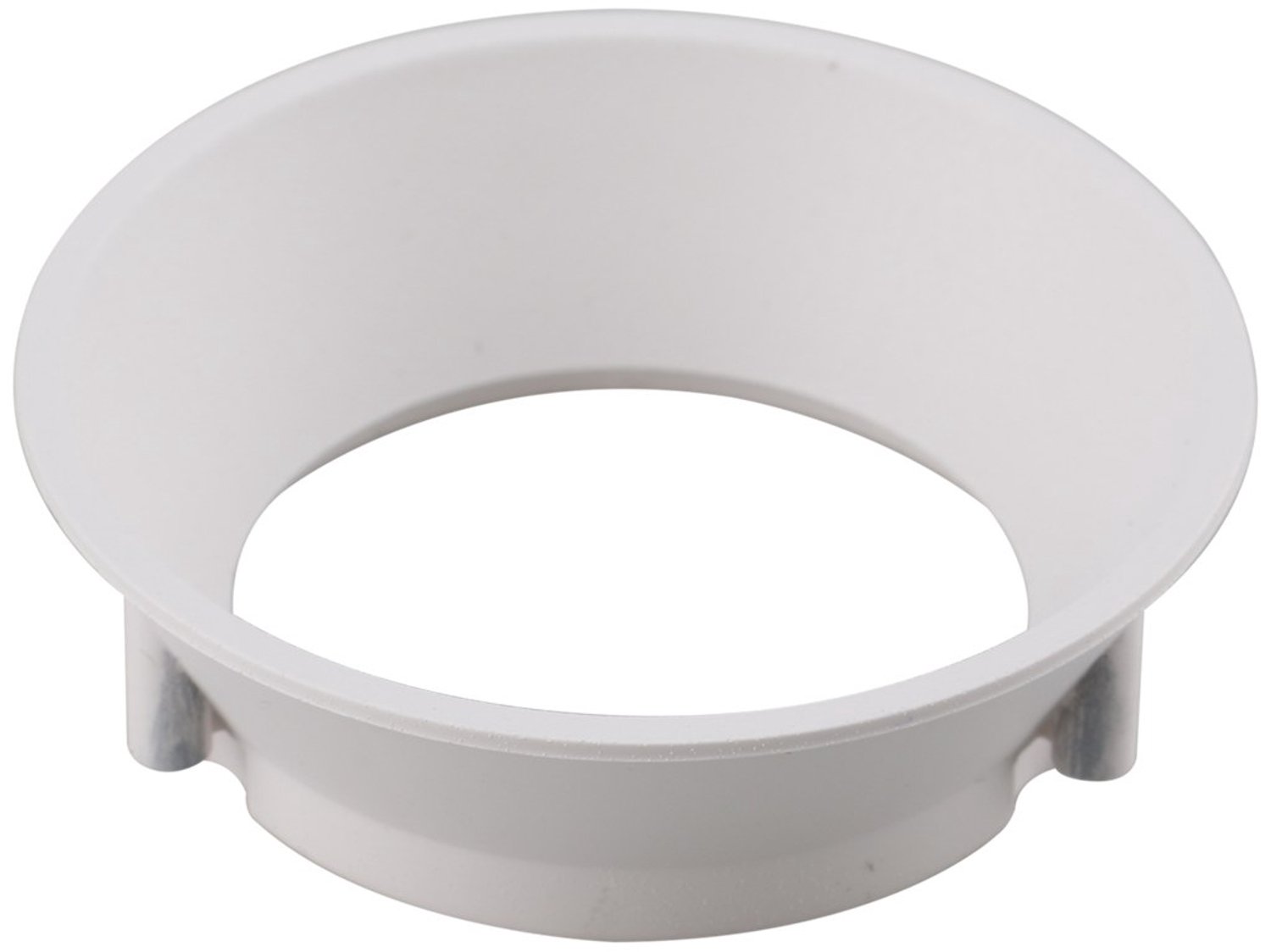Orbit decoratieve inzet in wit, losse afwerkkap uit de Premium collectie voor de Orbit-serie