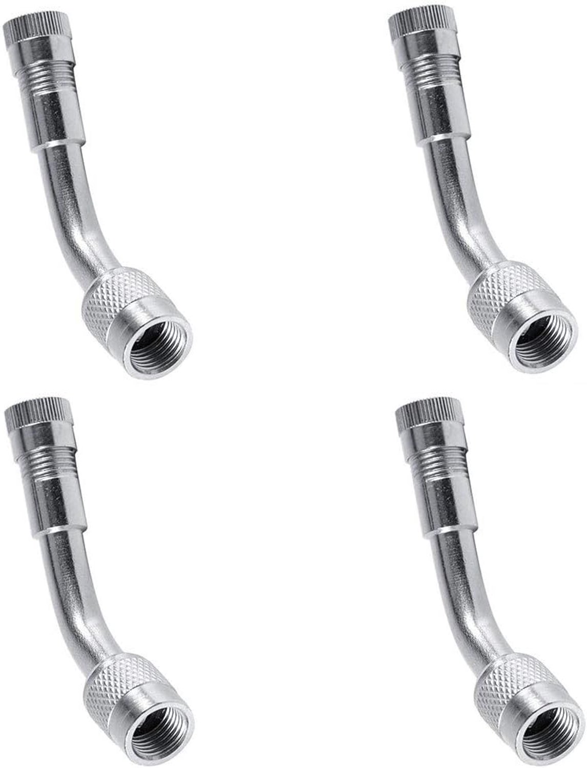 135 DegreeTire Brass Valve Extension Tube for Car Off-Road Vehicle Electric Car Motorcycle (4PCS) - ShopVlot