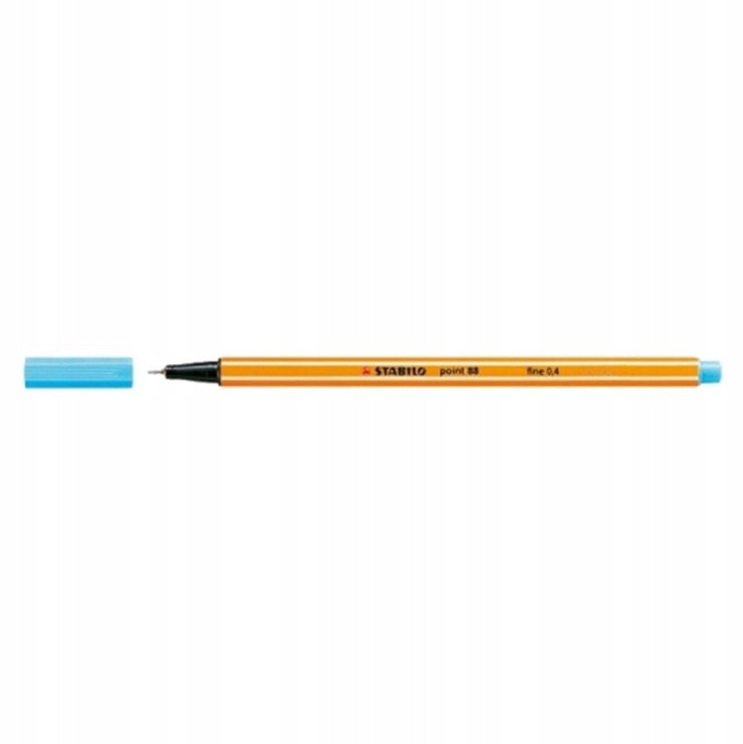 Stabilo Fineliner Lichtblauw - Set van 10 Stuks
