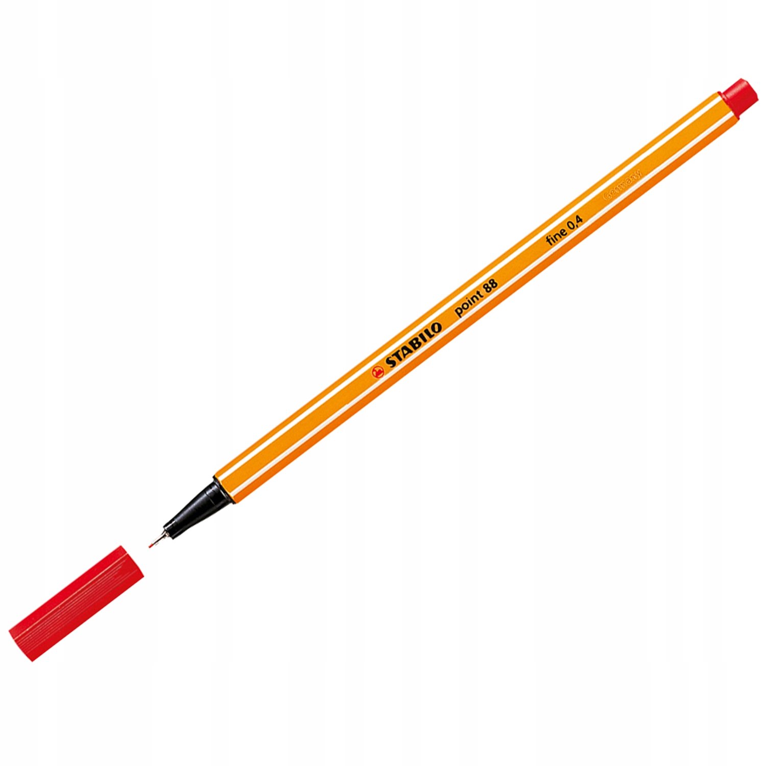 Stabilo Point Cieniopic Set - 10 Rode Kleuren, 0.4mm Lijn
