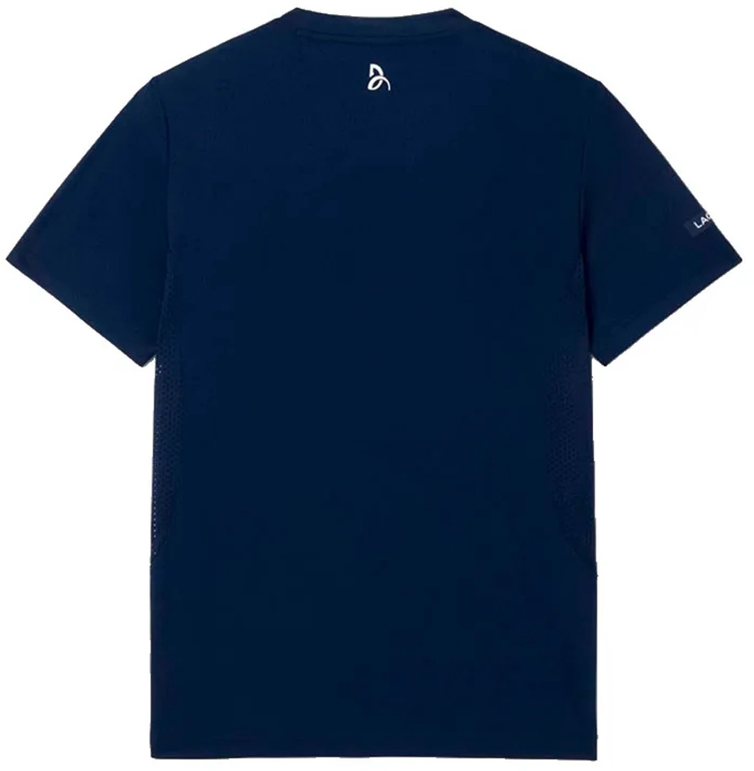 Lacoste Ndjokovic On Court T-shirt Met Korte Mouwen Man Blauw