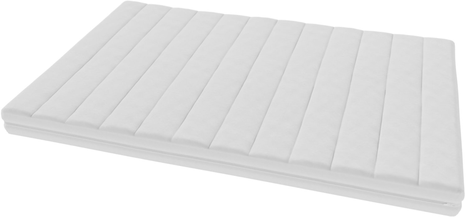 Toros Bedden Matras -120x190 cm - Hotel XXL - BAMBOO Tijk - Koudschuim 14CM - Orthopedisch - Anti-allergie - Afritsbaar / Wasbaar Wit- blaw