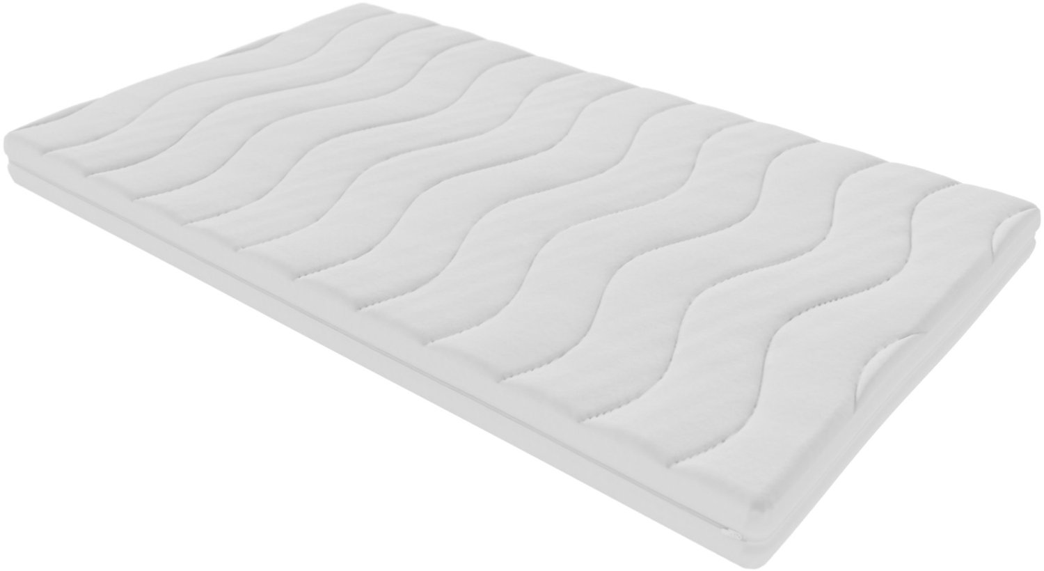Toros Bedden.nl 120x200x 14 cm Anti-allergisch - Topper Hotel Kwaliteit - Anti Bacterieel - HR45 - Standaard Tijk Wit