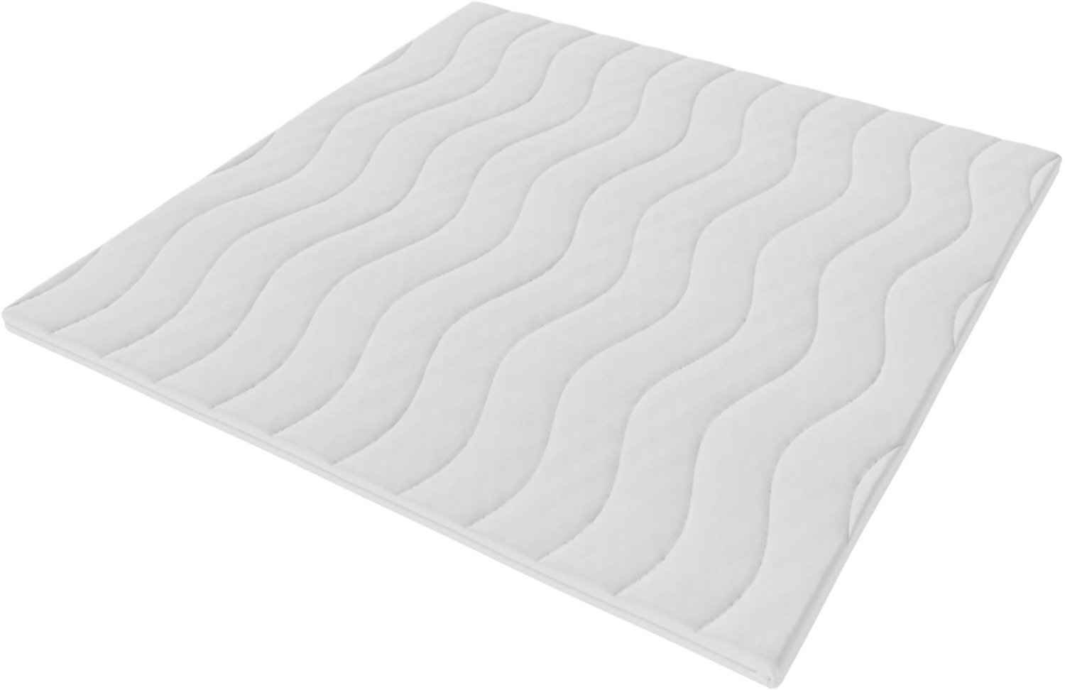 Toros Bedden 200x200 - Topper Matras HR Koudschuim -Bamboo Hybrid - Topdekmatras - 7cm - Afritsbaar Wasbaar Tijk - Orthopedisch Purschuim - Anti-allergisch - Topper Hotel XL - Anti Bacterieel Wit