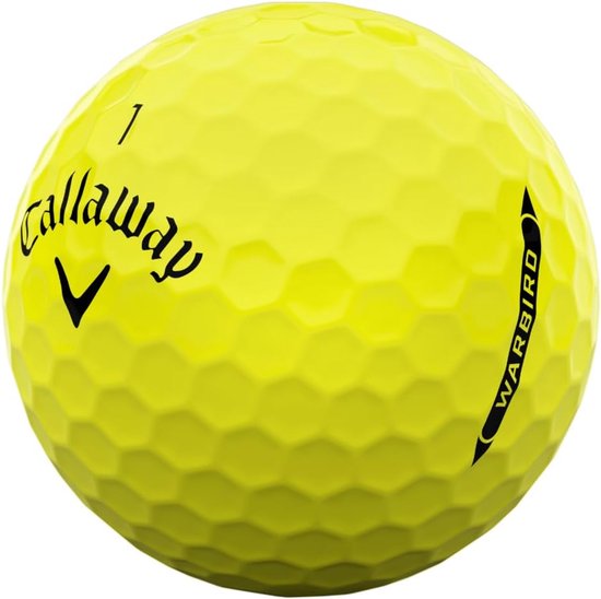 SnelShoppen - Golfballen voor Afstand - Warbird Distance + Golf Ball 2025, Geel, 24 Stuks, Twee-Piece Constructie, Duurzaam, Voor Beginners en Gevorde — afbeelding 3