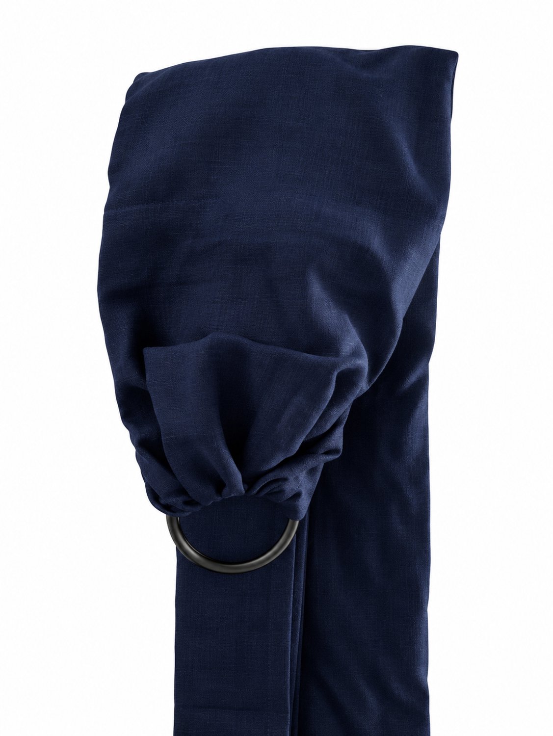 Ringsling Baby Draagdoek Navy Blauw – Draagdoek met Ringen – Verstelbare Babydrager – Draagdoek Baby – foto 4