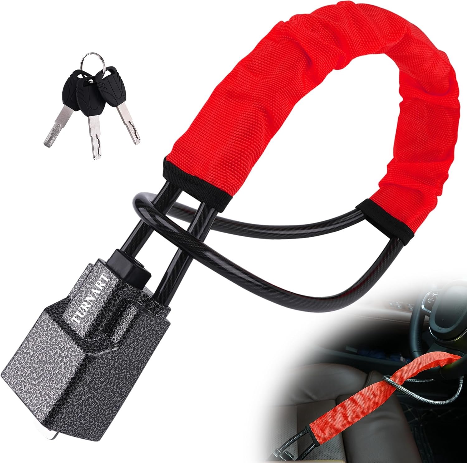 Turnart -Steering lock, suitable for most car models - ShopVlot