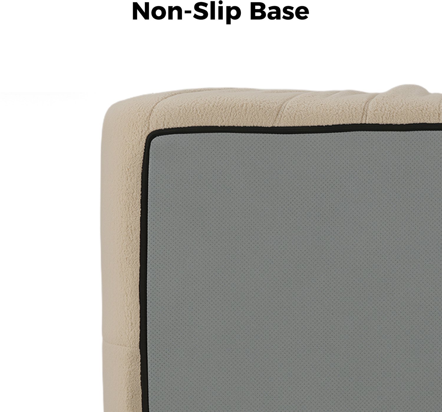 Creatorally 2-persoons vloersofa - Bean bag loungestoel - Zonder montage - Beige