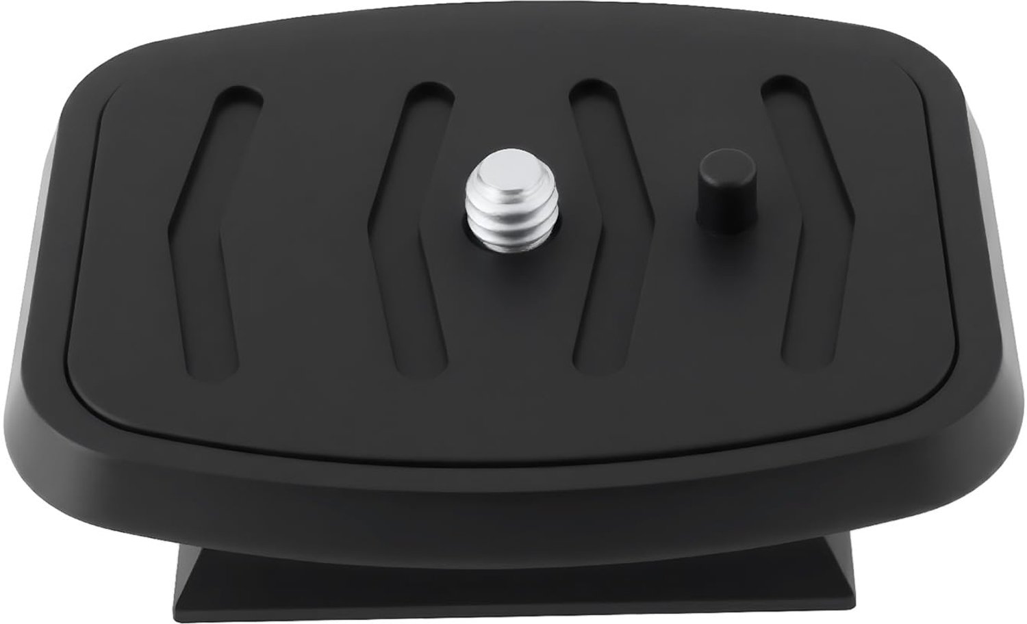 Quick Release Plate 4,3x4,3cm - Compatibel met Cullmann Alpha 2300/2500/2800/3200/3500/3800 - Antislip oppervlak - Compact ontwerp - Gereedschapsloze installatie - Veilig met duimwiel - Camera Plaat