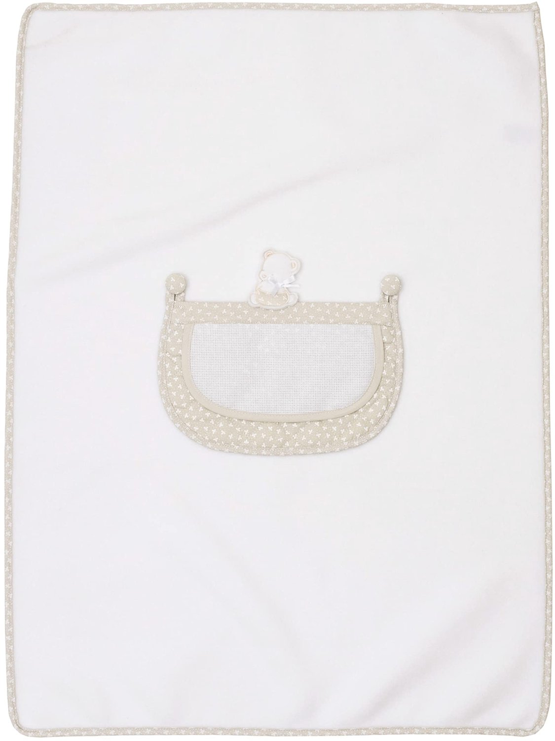 Baby Fleece Dekentje 60 x 80 cm Taupe Warm en Comfortabel