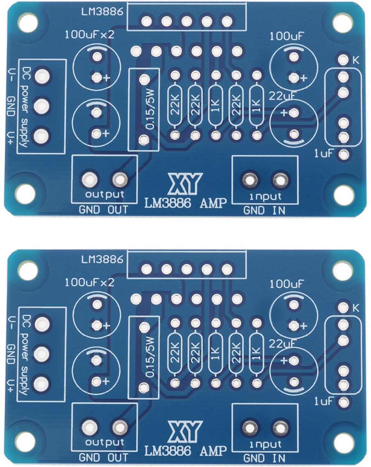 Versterker Board Vervanging LM3886TF - Audio Versterker - HIFI Versterkers - Elektronische Producten - Dubbelzijdige Printplaat - Eenvoudig te Installeren - Audioversterker