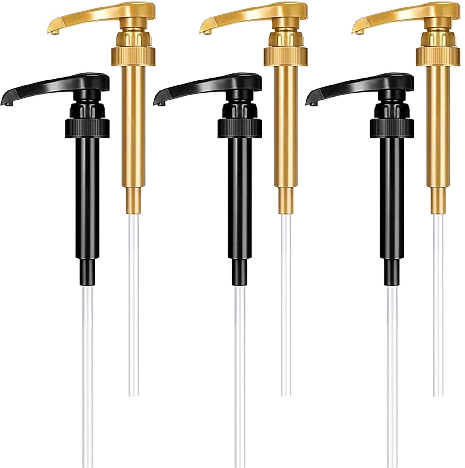 Set van 6 Dosering Pompen voor 750ml Flessen