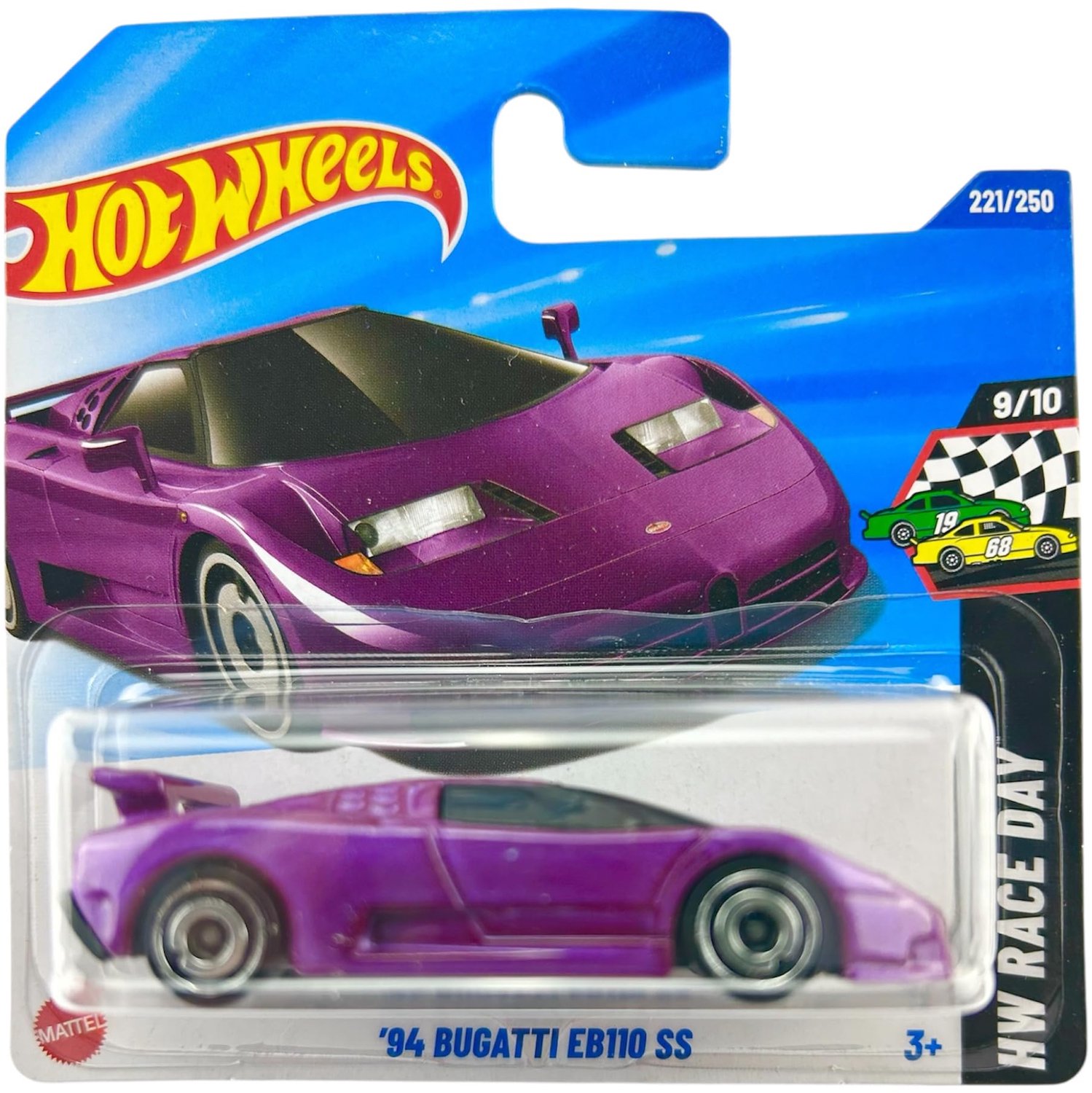 Bugatti EB110 SS Modelauto in Metallic Paars