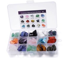 Set van Ruwe Kristallen voor Genezing en Energie