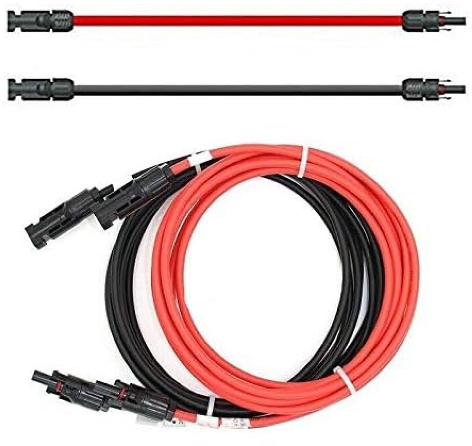 Zonnepaneel Verlengkabel met Zonnestekker 6 mm²