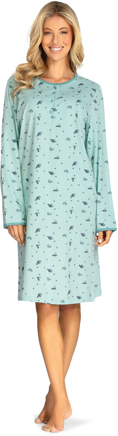 Comtessa Dames Nachthemd 'Happy Day' Mint Blauw