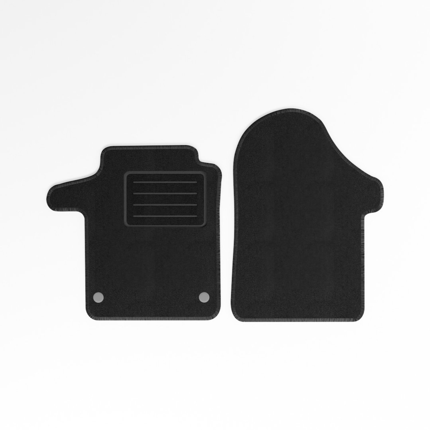 Mats4all | Naaldvilt automatten passend voor Mercedes Vito 4 Vito W447 2014-> | Antislip | Met versterking | 4-delig | Automatten | Mattenset