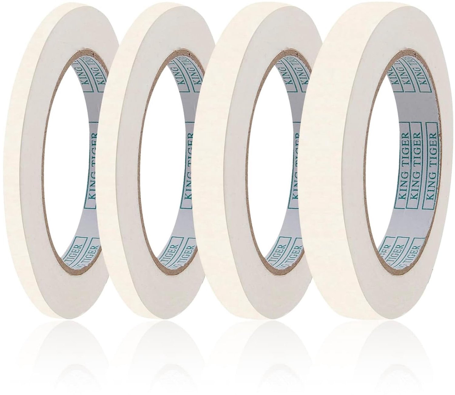 Maskingtape Set - 4 Rollen in Diverse Breedtes